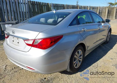 2011 Hyundai Sonata Gls из США, поврежденный, VIN 5NPEB4AC7BH166277